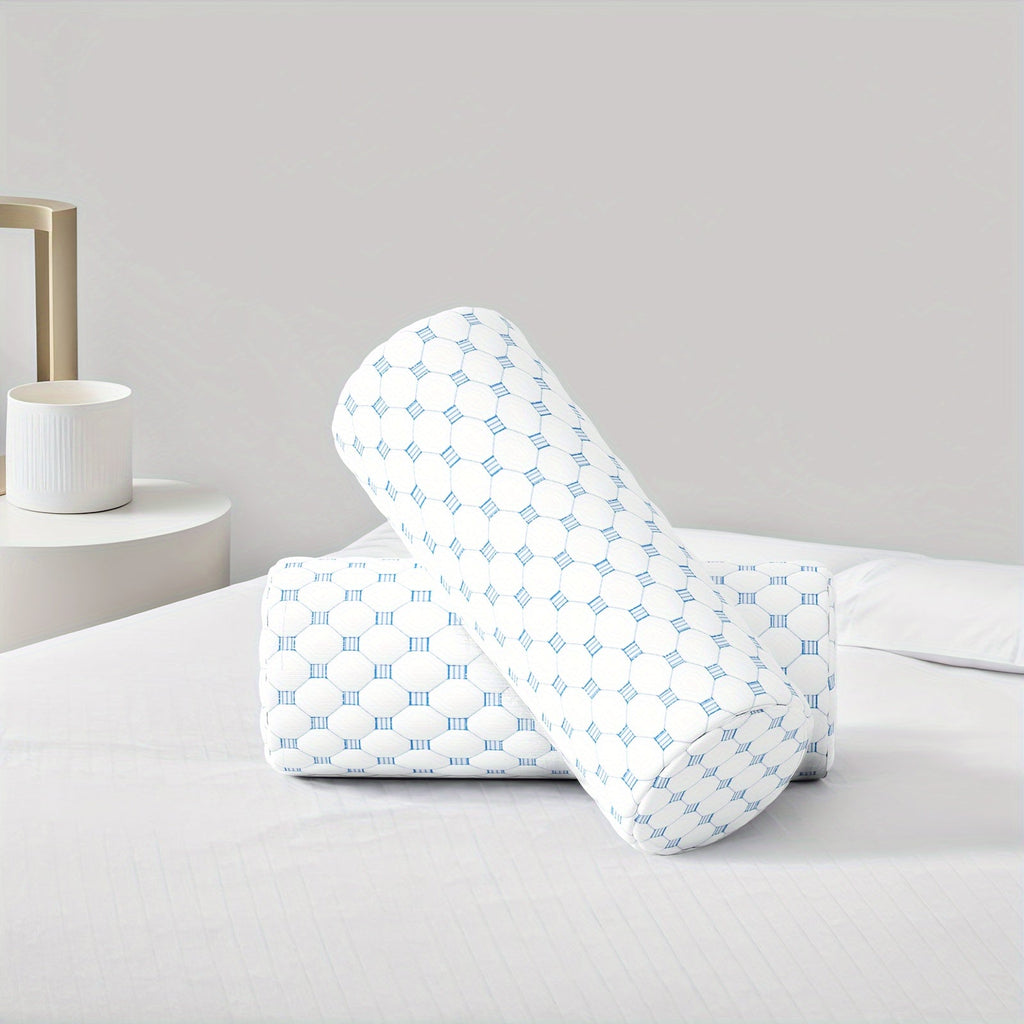 SleepAlign Pillow – Cooling Memory Foam Neck Roll