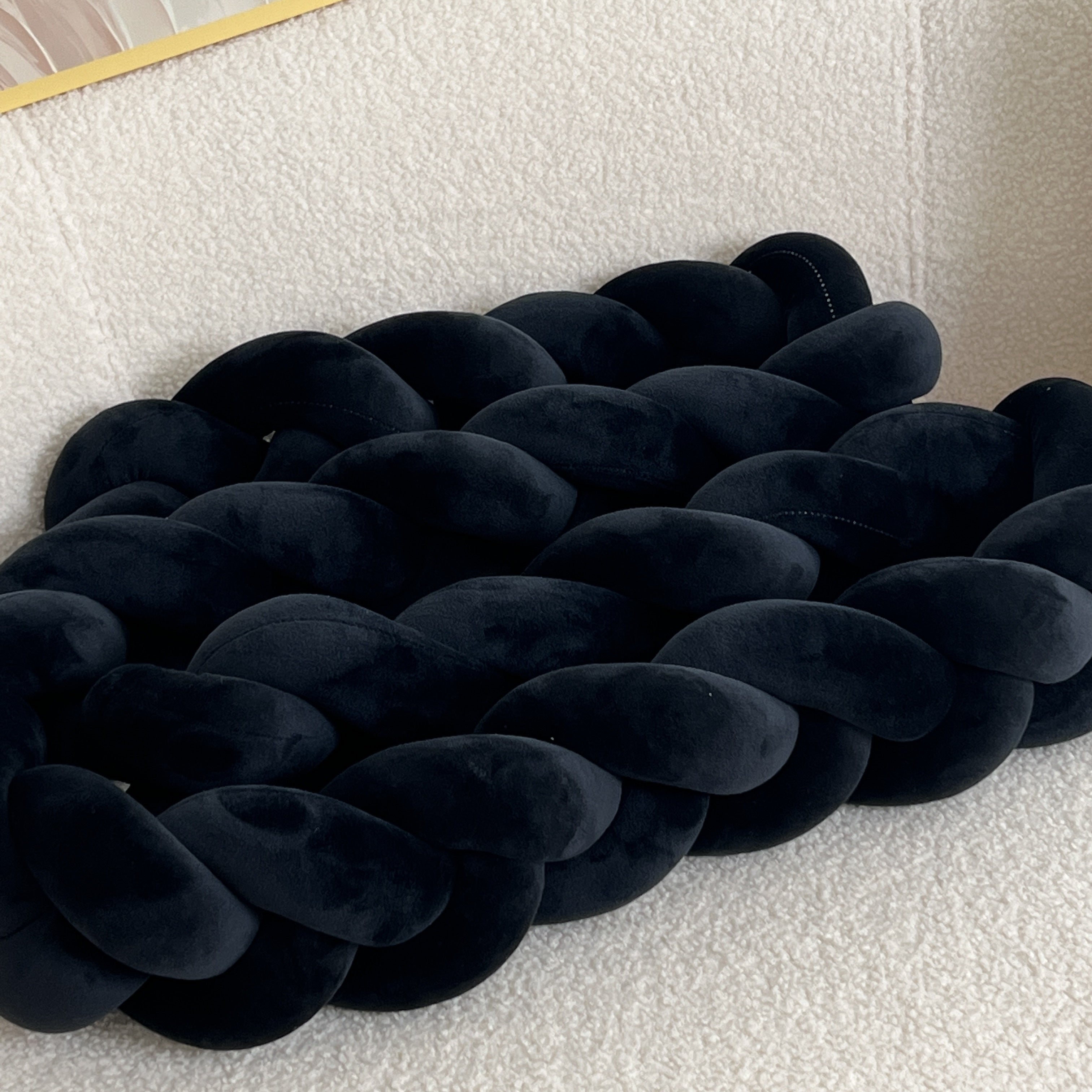 WaveCushion - Modern Washable Floor Cushion with Geometry
