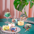 Aromatic Serenity – Luxury Candle Set with Marble Print