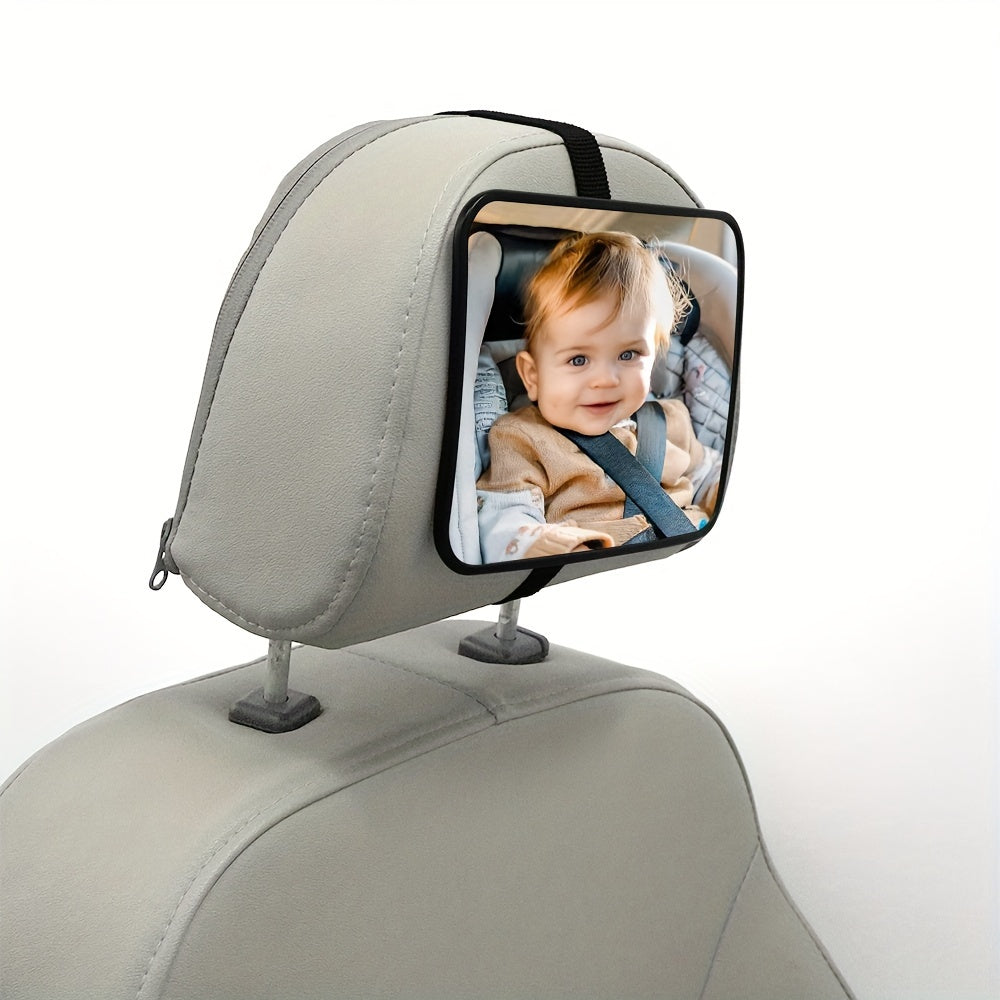 BabySafe – Wide Car Mirror for Safety and Comfort