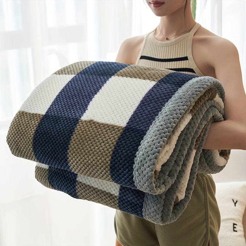 Cozy Plaid – Luxury Milk Fleece Blanket for Ultimate Comfort