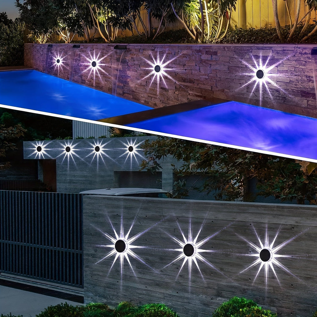 SolarGlow Lights – Set of 4 Solar-Powered LED Outdoor Lights