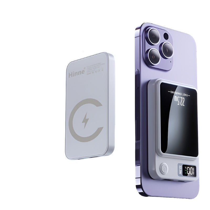 PowerMag - Compact Magnetic Power Bank for Blazing-Fast Charging