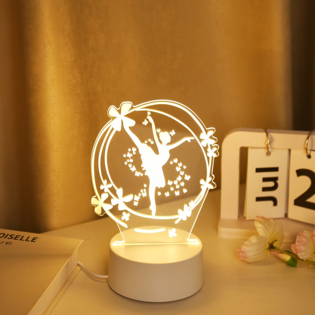 LumiDance – 3D LED Night Lamp Ballet