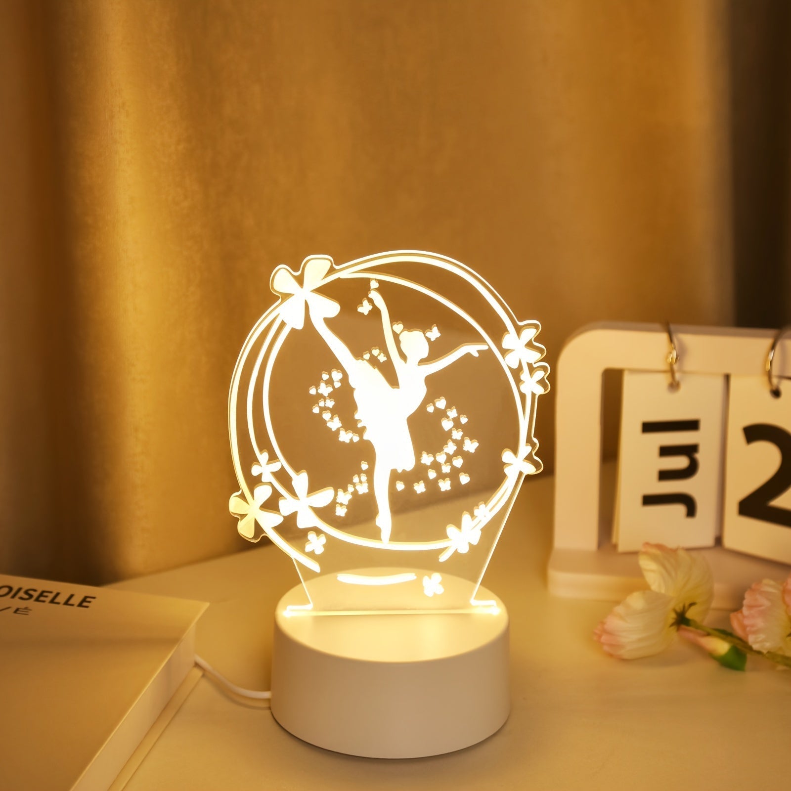 LumiDance – 3D LED Night Lamp Ballet