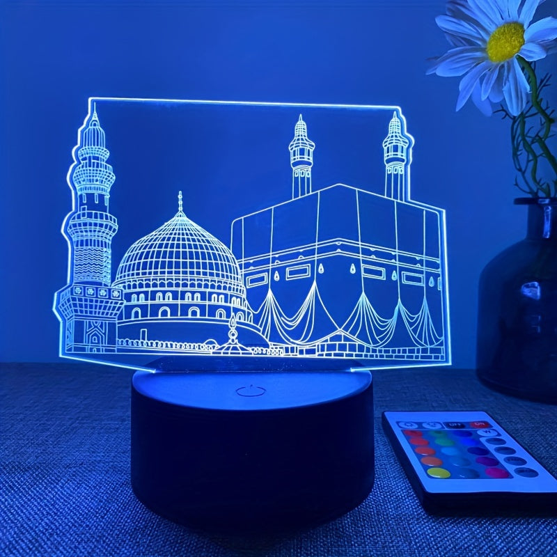 GlowSphere Lamp - 3D Night Light with Remote Control