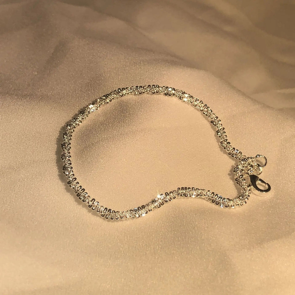 SilverFlow Bracelet – Elegant Sterling Silver Bracelet