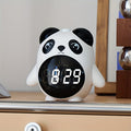 PandaGlow Clock - Cute Rechargeable Alarm Clock with Temperature