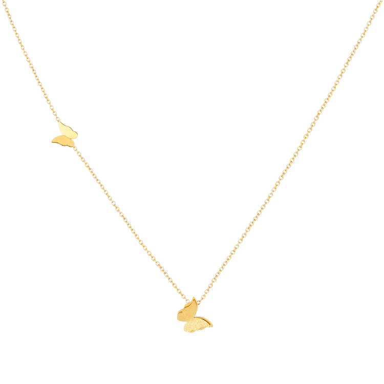Elegant Butterfly Necklace - Alara Collection