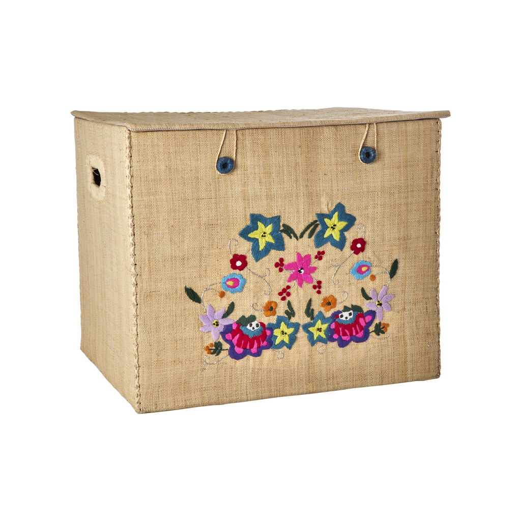 RaffiaChic - Handmade Storage Basket in Natural Design