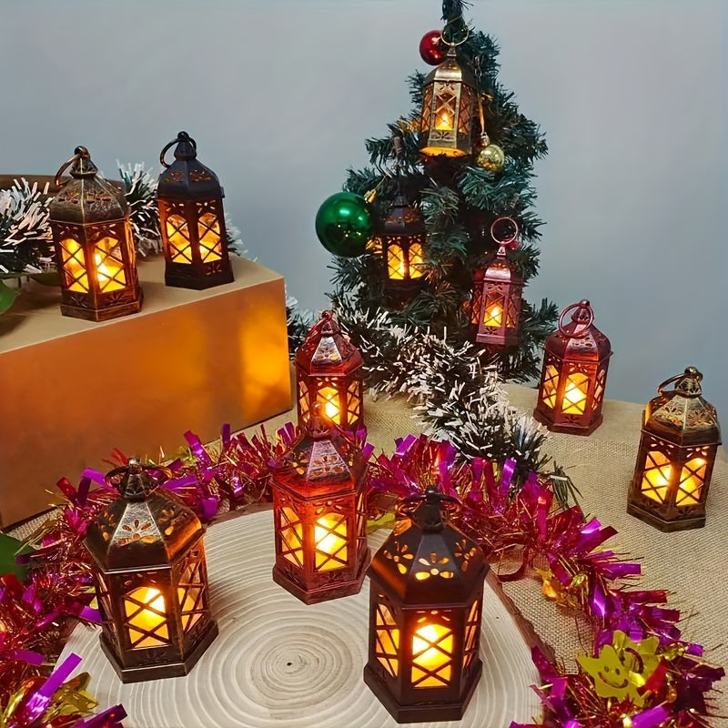 LuxeGlow Lanterns – Rustic LED Set for Party Lighting