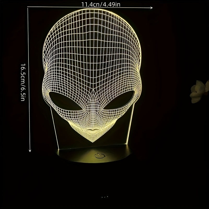 CosmicGlow Lamp - 3D Ambient Lighting with Colors