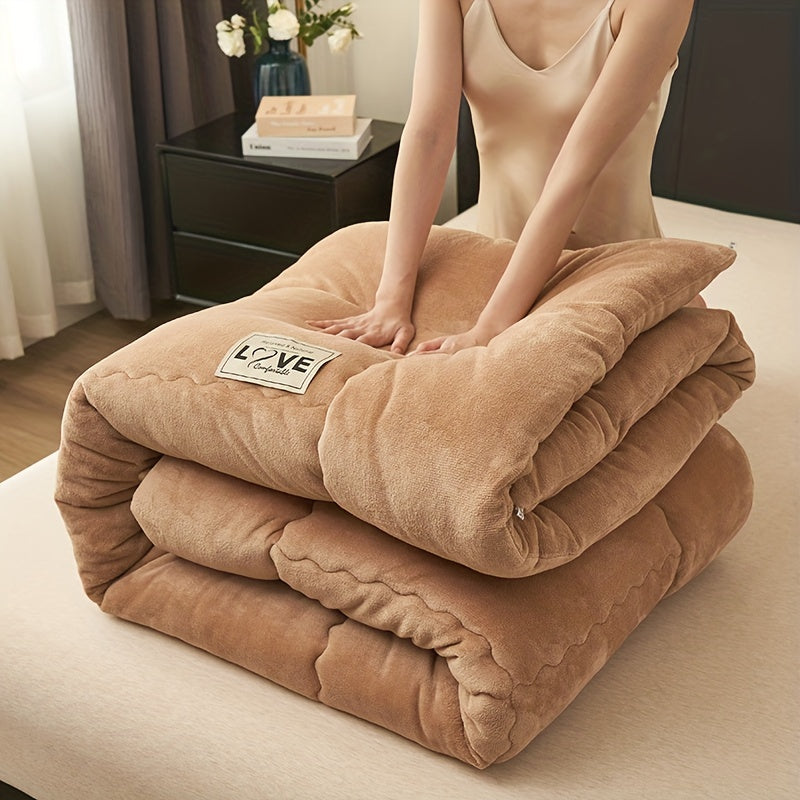 Luxury Milk Fleece Winter Duvet for Optimal Comfort