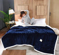 Finley - Luxury Velvety Fleece Blanket for Warm Evenings