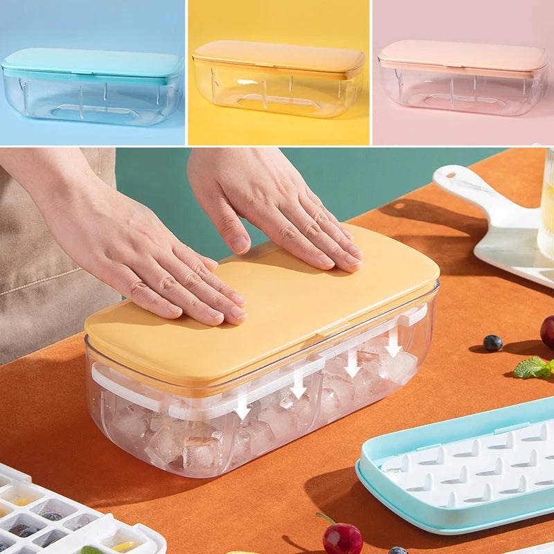 CoolCatcher – Convenient Ice Cube Maker with Collection Bin