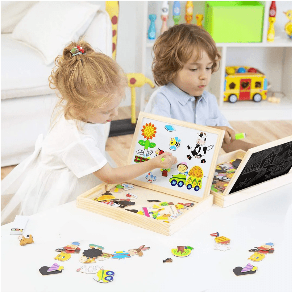 Creative Chalk Board - Magnetic Double-Sided Children's Board