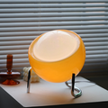 RetroGlow - Scandinavian Glass Table Lamp for Ambiance