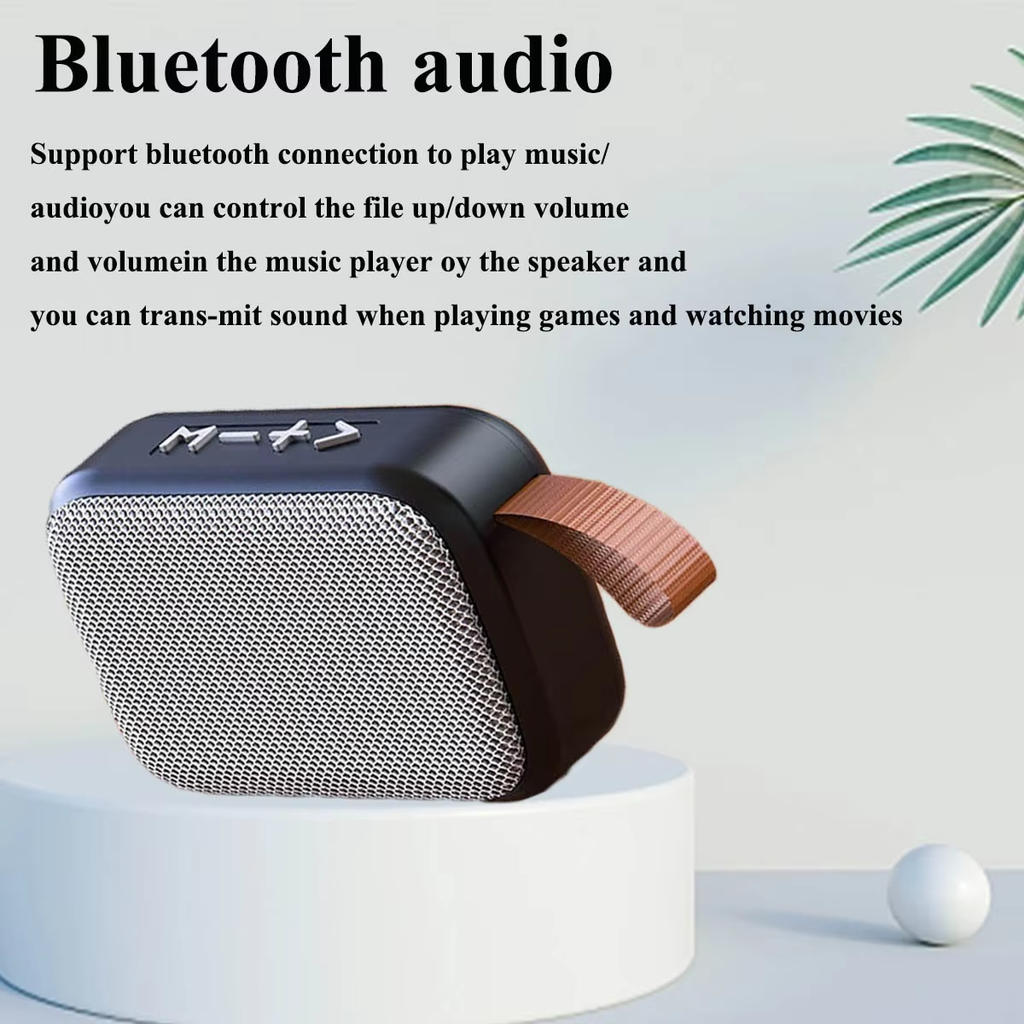 SoundWave – Portable Bluetooth Speaker with Hi-Fi Sound