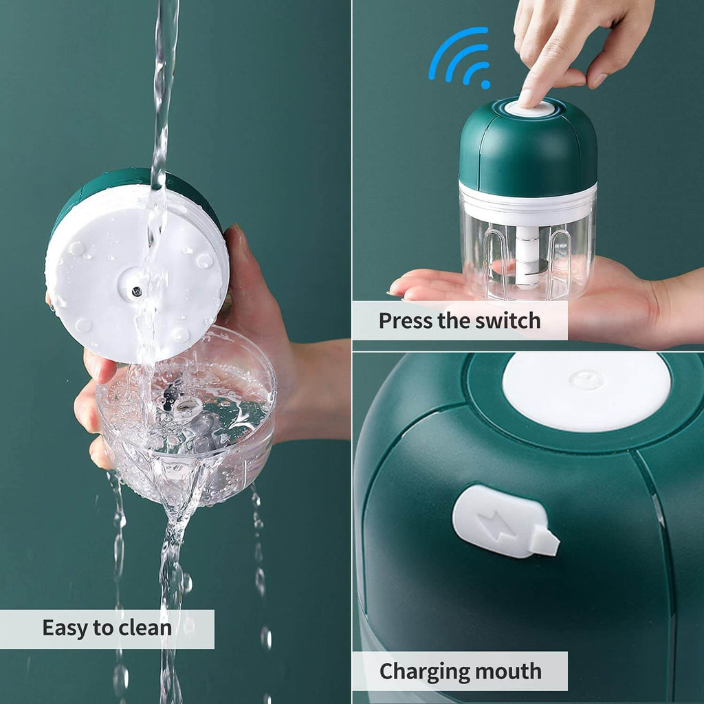ChopEase - Electric Garlic Press for Quick Cooking