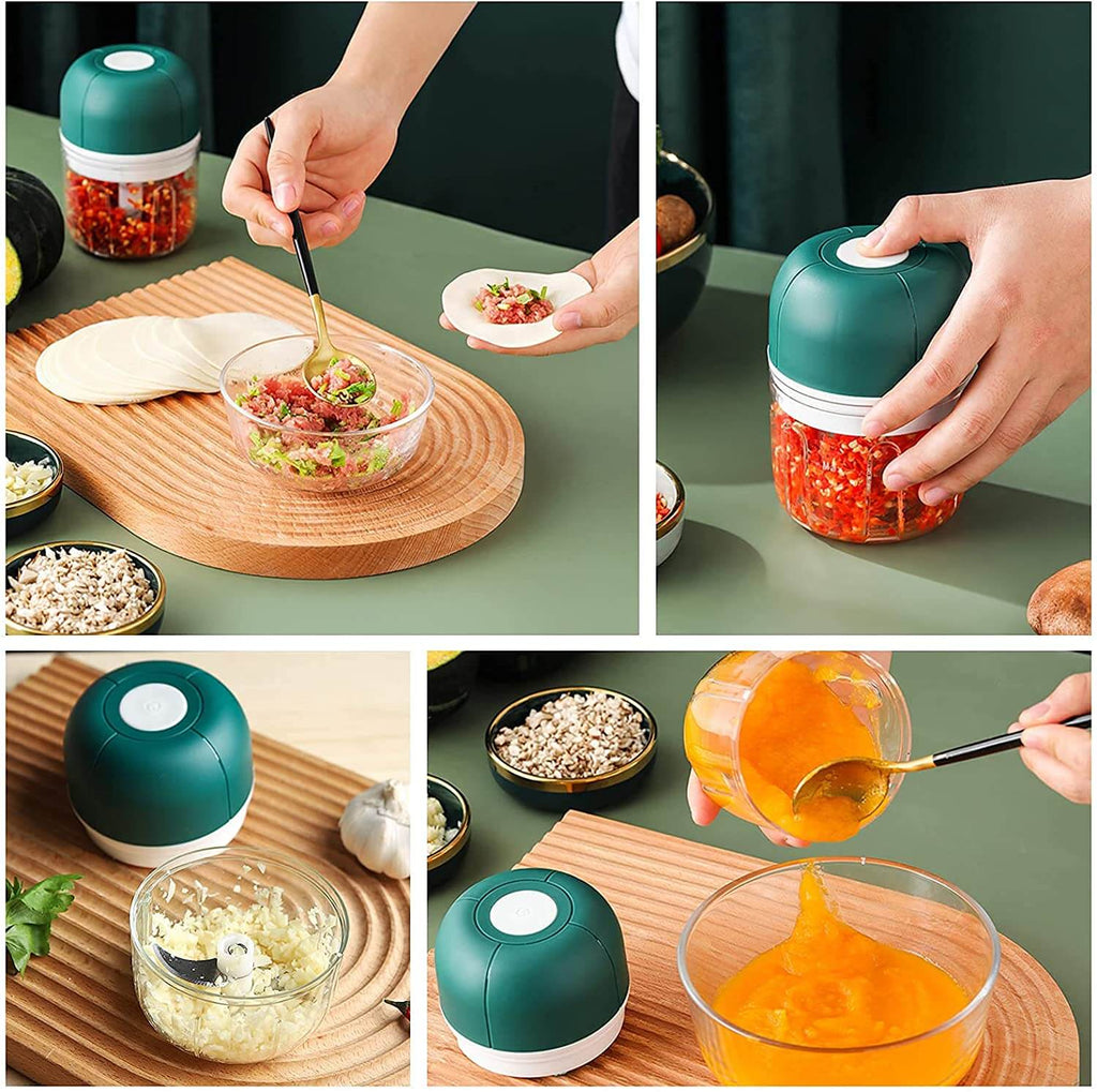 ChopEase - Electric Garlic Press for Quick Cooking