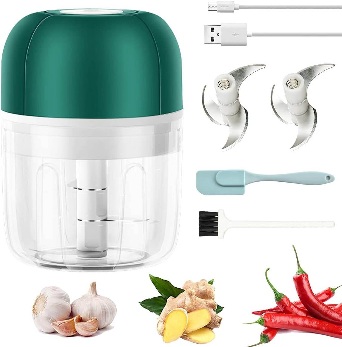 ChopEase - Electric Garlic Press for Quick Cooking