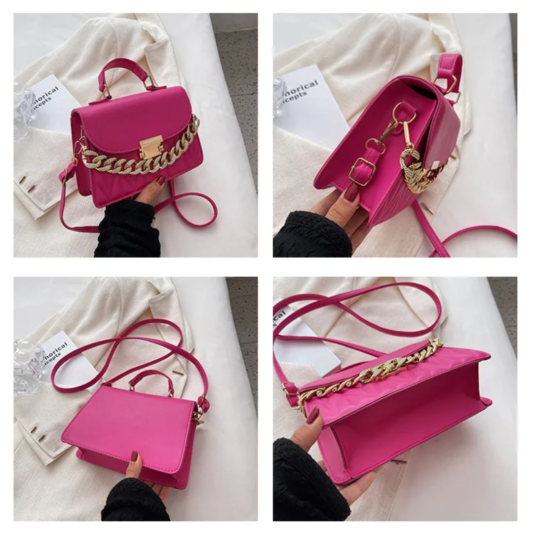 GemmaBag - Elegant Chain Handbag for Evening Out