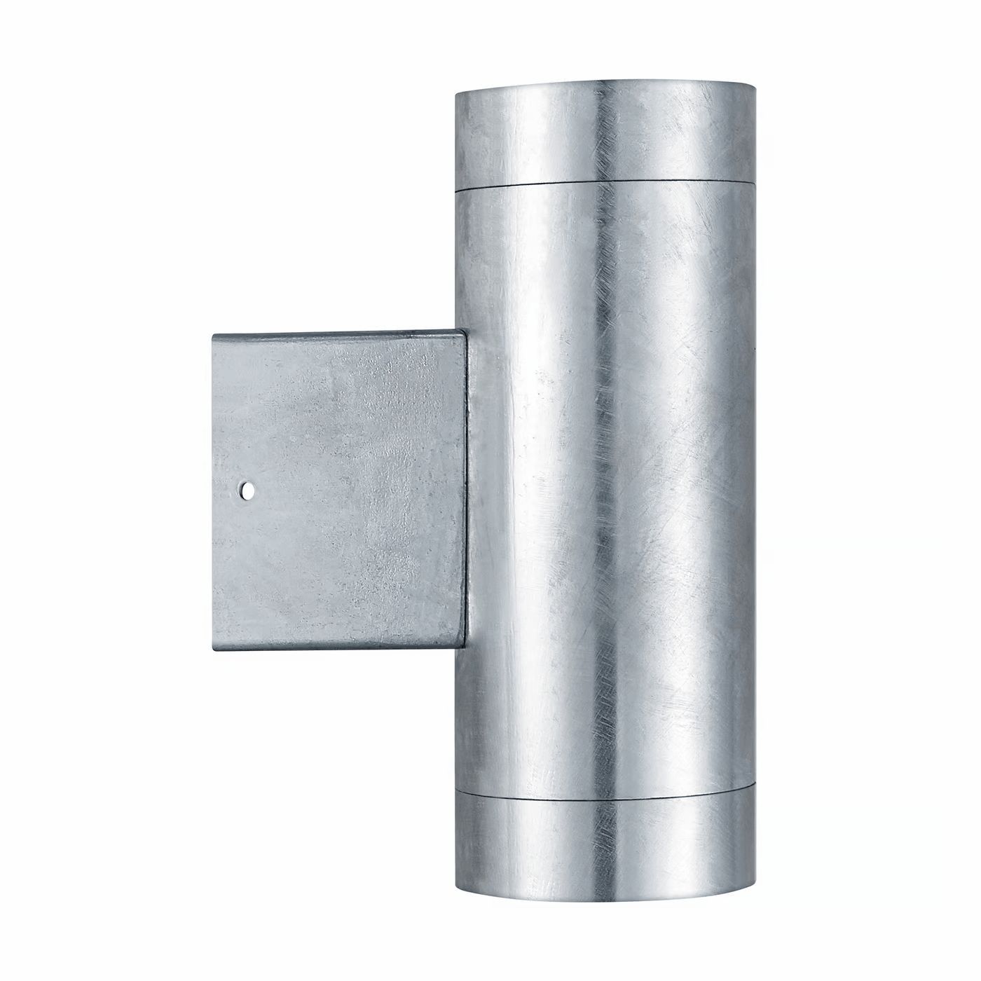 UrbanGlow Light – Sleek Silver Up-Down Outdoor Lamp