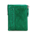 CompactWallet - Stylish Double Zip Closure Wallet