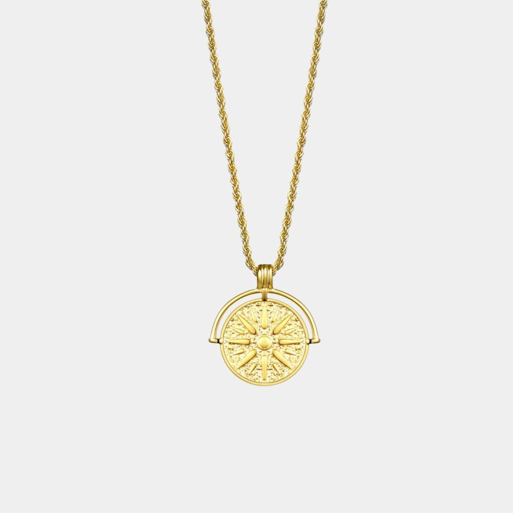 Elegant Sun-Hanging Necklace - Aurora