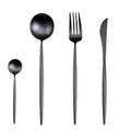 Gold & Silver 24-Piece Cutlery Set for Luxury Dining