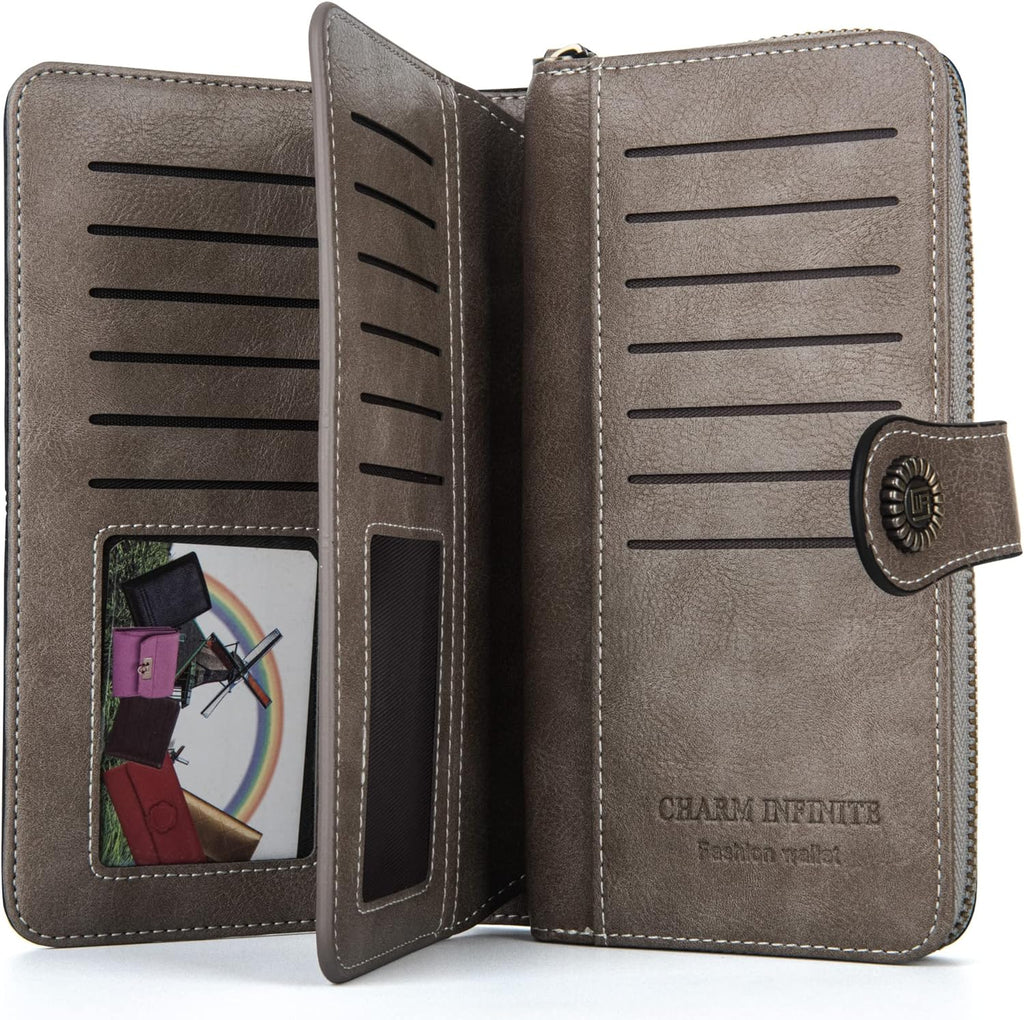 LeatherMax - Stylish Leather Wallet with Wrist Strap