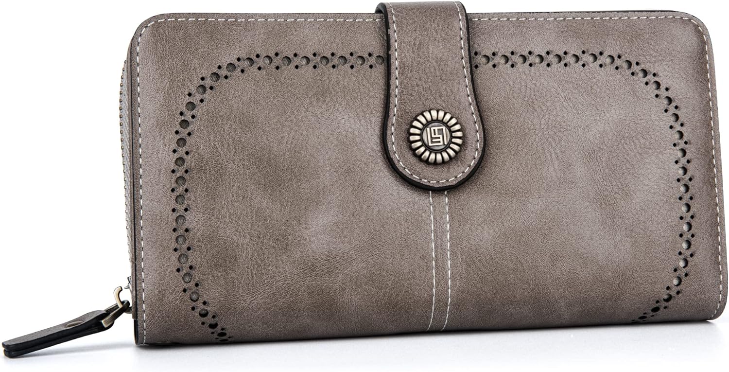 LeatherMax - Stylish Leather Wallet with Wrist Strap