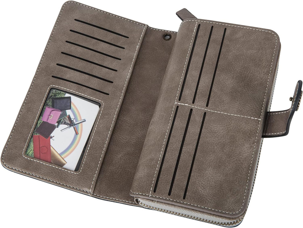 LeatherMax - Stylish Leather Wallet with Wrist Strap