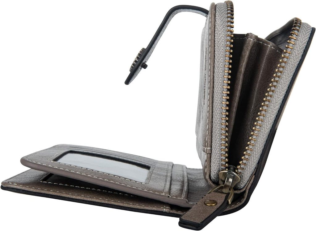 LeatherMax - Stylish Leather Wallet with Wrist Strap