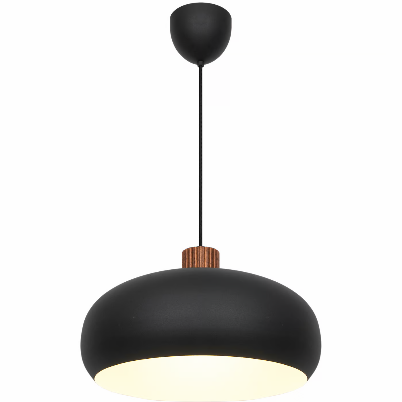 Aurelio Design Light – Black Wooden Pendant Lamp E27