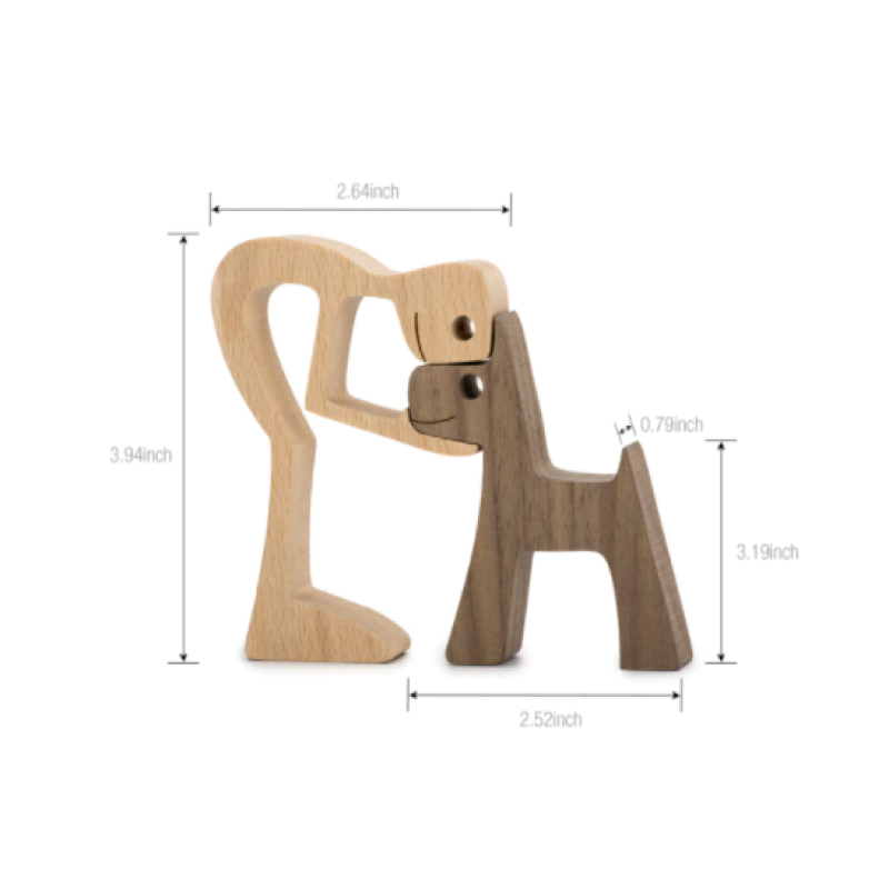 WoodenSculpt - Handmade Wooden Sculpture for Interior.
