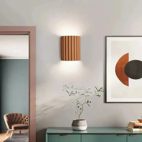 RibbleWall | Stylish Resin Wall Lamp