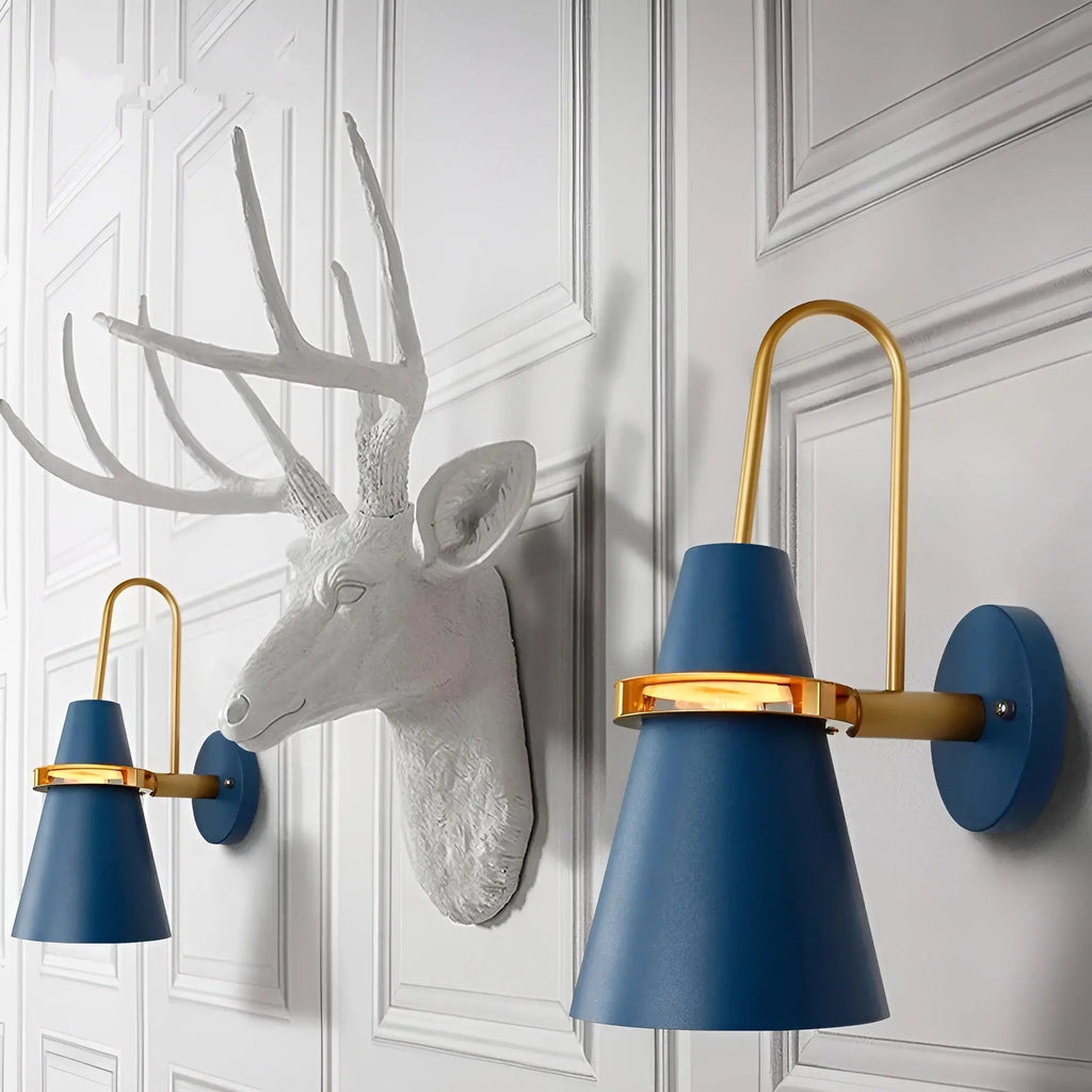 Retro Elegance Wandlamp - EliteAura Luxe Verlichting
