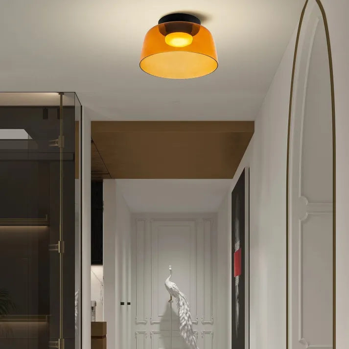 Nordic Designer Glass Lamp – Atmospheric Elegance for Any Space