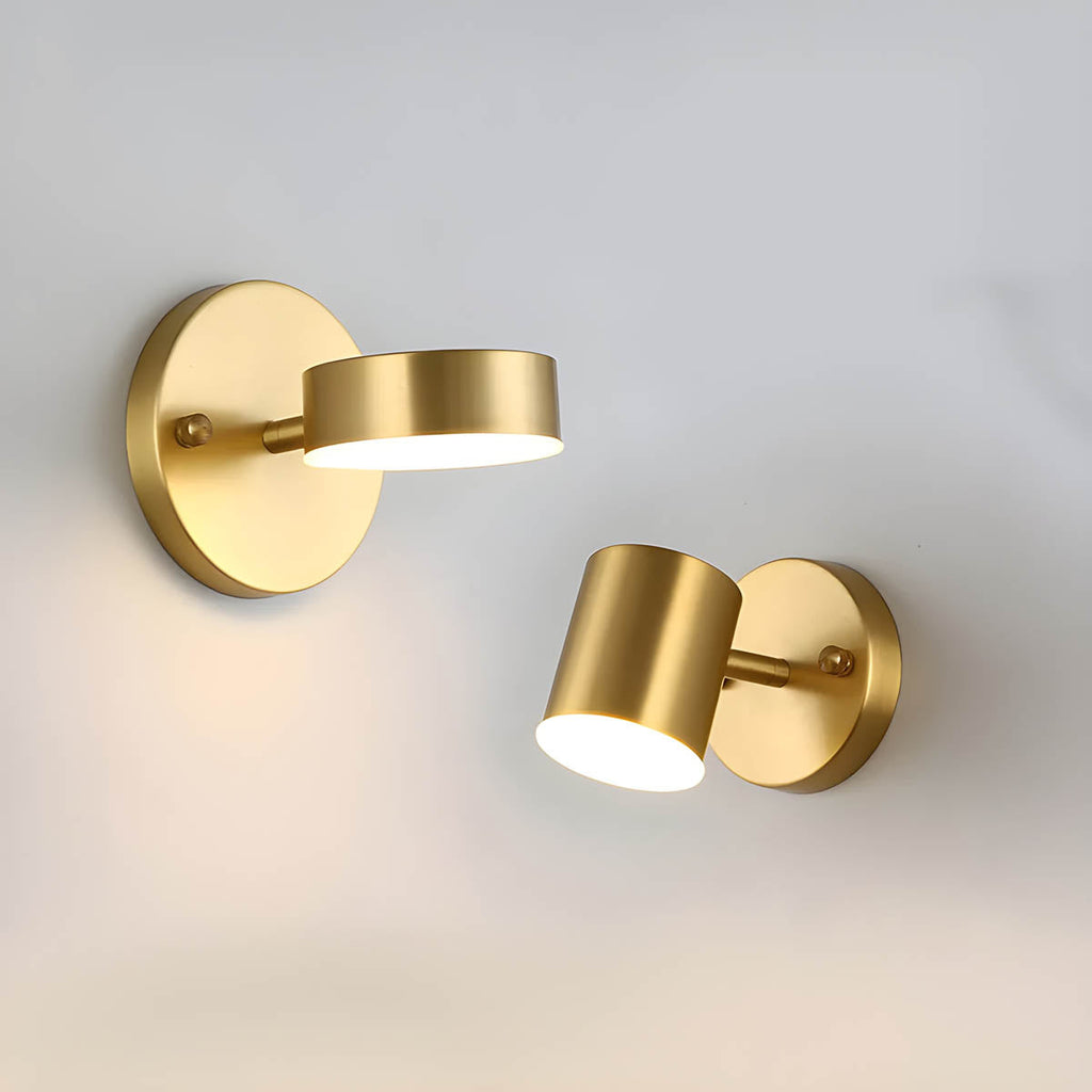 Elegante Scandinavische Koper LED Wandlampen voor Stijlvolle Verlichting