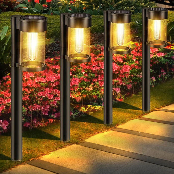 LumiPath – Luxury Solar Pathway Lighting for Garden