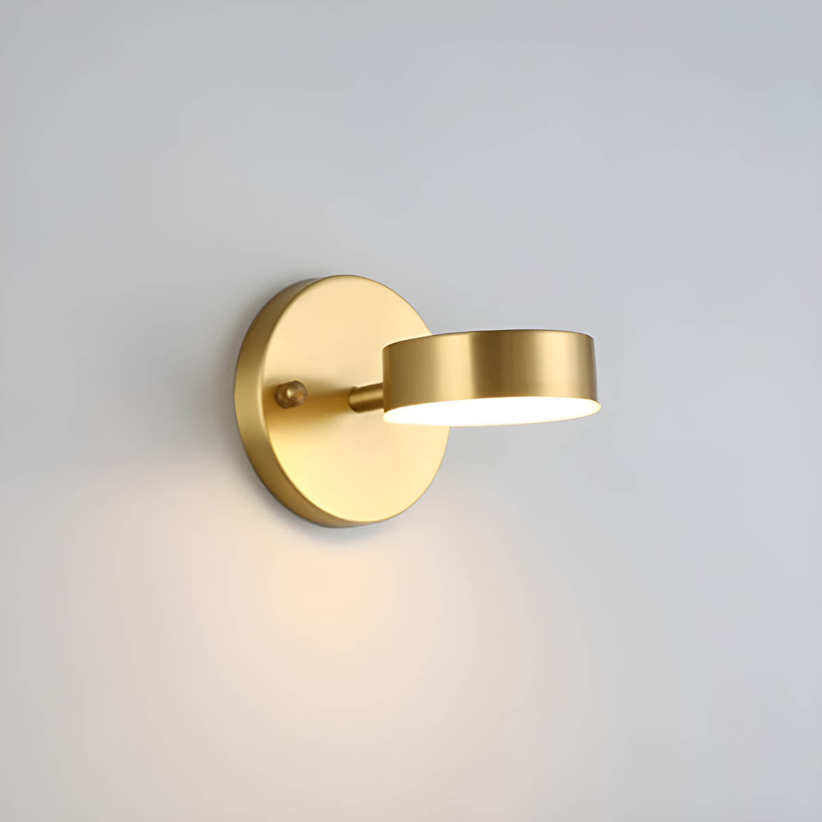 Elegante Scandinavische Koper LED Wandlampen voor Stijlvolle Verlichting