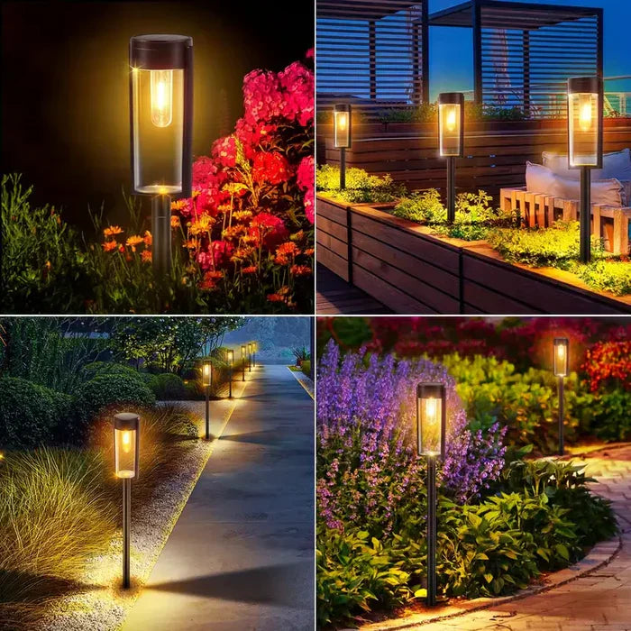 LumiPath – Luxury Solar Pathway Lighting for Garden