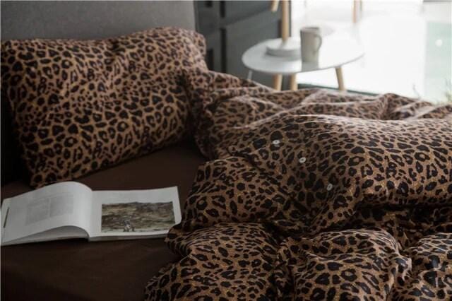 Leo Print - Luxury Egyptian Cotton Duvet Cover