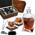Luxury Crystal PrestigePour Decanter - Luxury Crystal Whisky Set