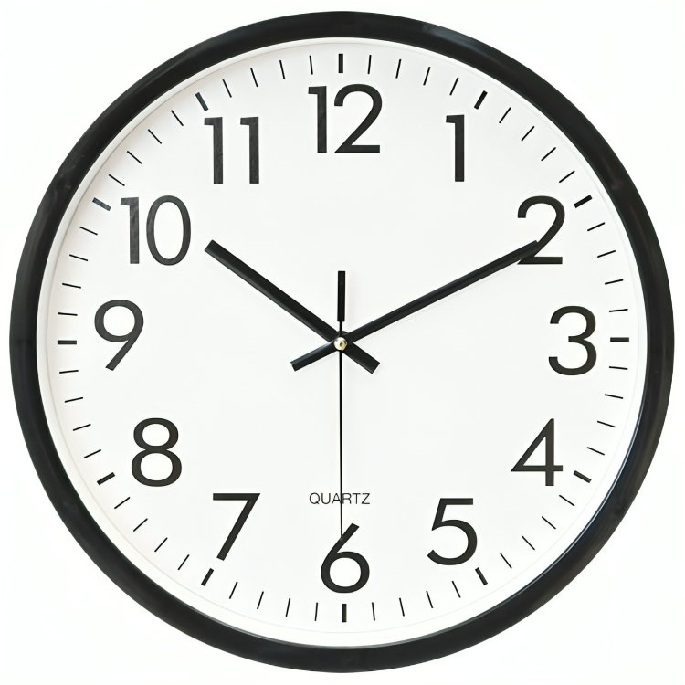 Luxurious Atomic Clock for Indoors and Outdoors – Timeless Black Design