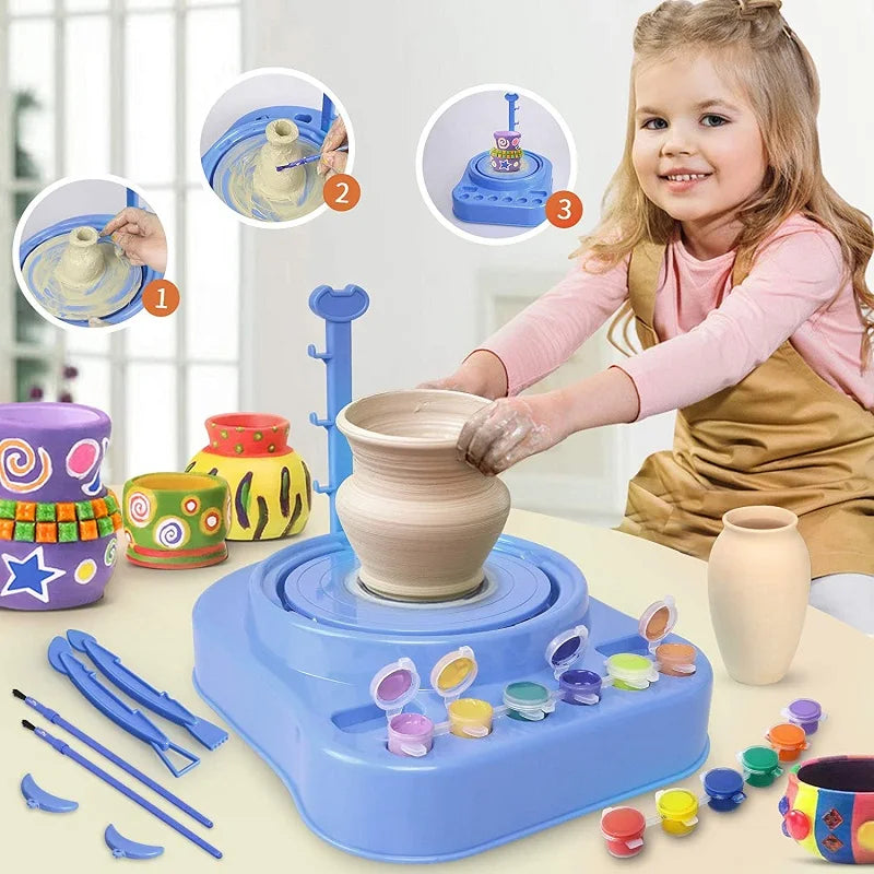 CreativeKids Pottery Wheel – Development and Creativity in One
