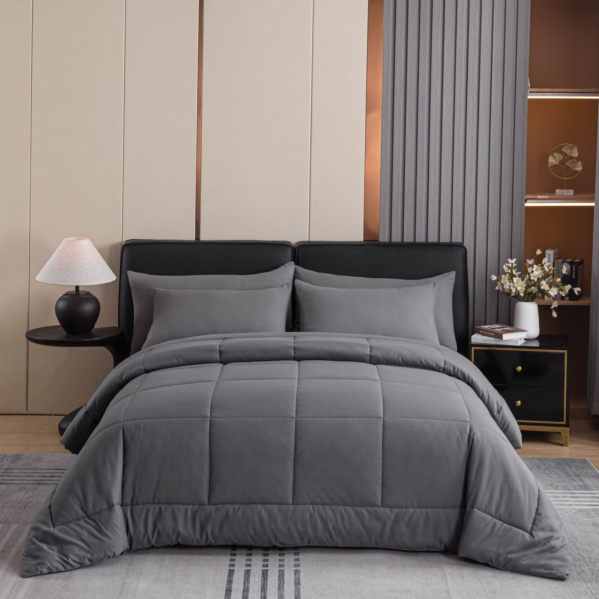LuxeDream – 3-Piece Duvet Cover Set for Ultimate Comfort