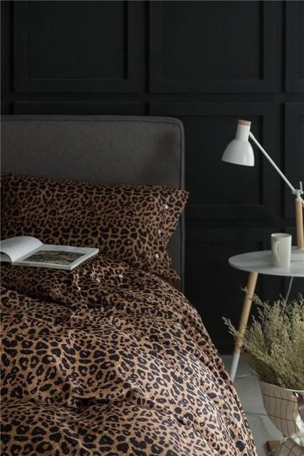 Leo Print - Luxury Egyptian Cotton Duvet Cover