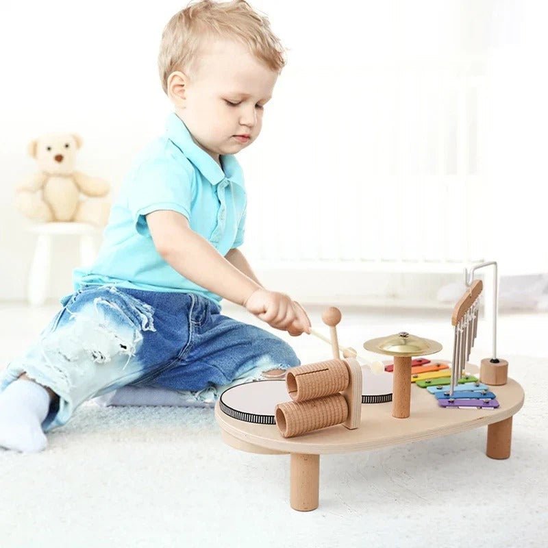 MiniMaestro Set – Educational Wooden Toy for Babies